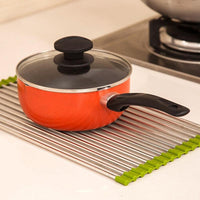 Thumbnail for Multi-Purpose Roll-Up Dish Vegetable Drying Rack PeekWise
