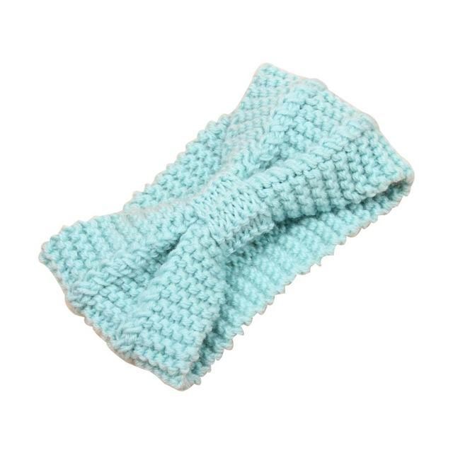 Women's Knitted Bow Headband PeekWise