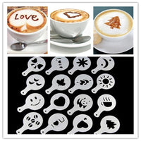 Thumbnail for Latte Stencil Kit - 16 Piece Set