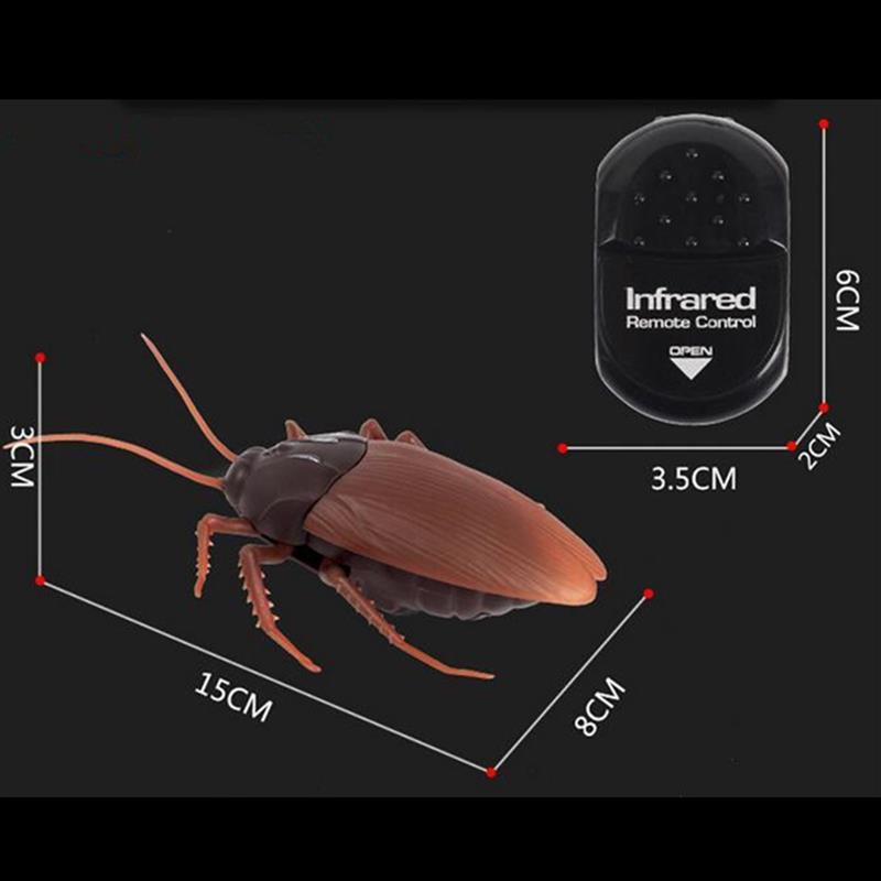 Funny RC Remote Control Cockroach PeekWise