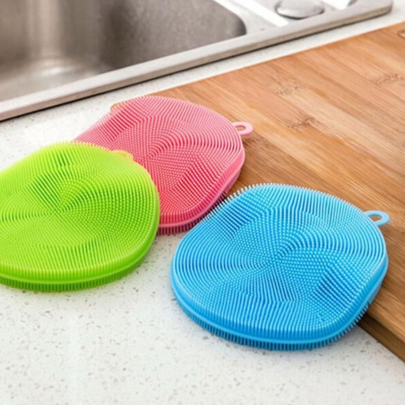 Multi-Purpose Silicone Cleaning Dish Washing Sponge PeekWise