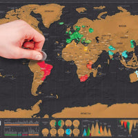 Thumbnail for Wanderlust Scratch-Off Travel Maps