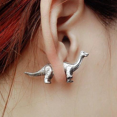 Brontosaurus Earrings