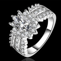 Thumbnail for Silver Crystal Ring