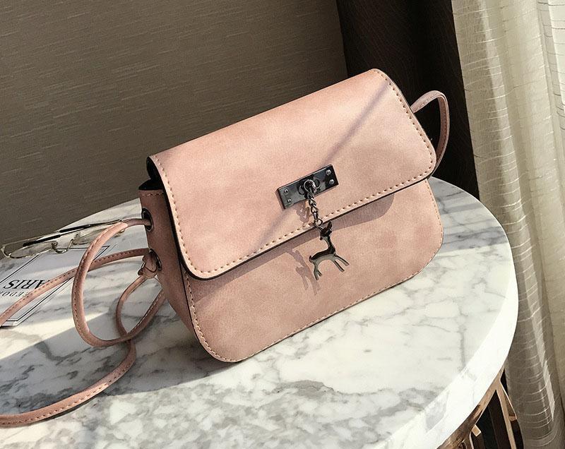 Doe - Matte Cross Body Messenger Handbag