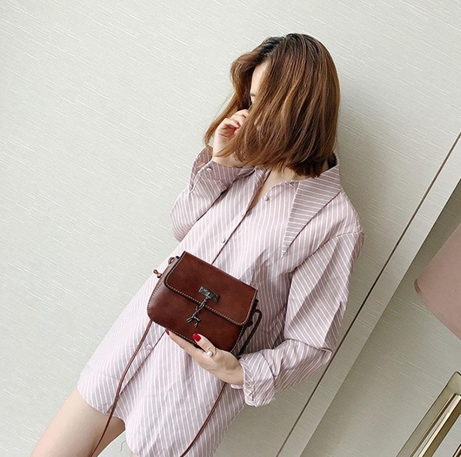 Doe - Matte Cross Body Messenger Handbag