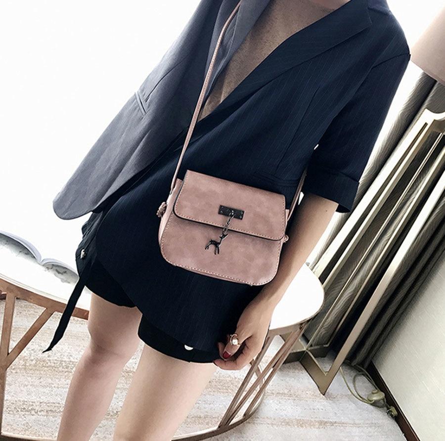 Doe - Matte Cross Body Messenger Handbag