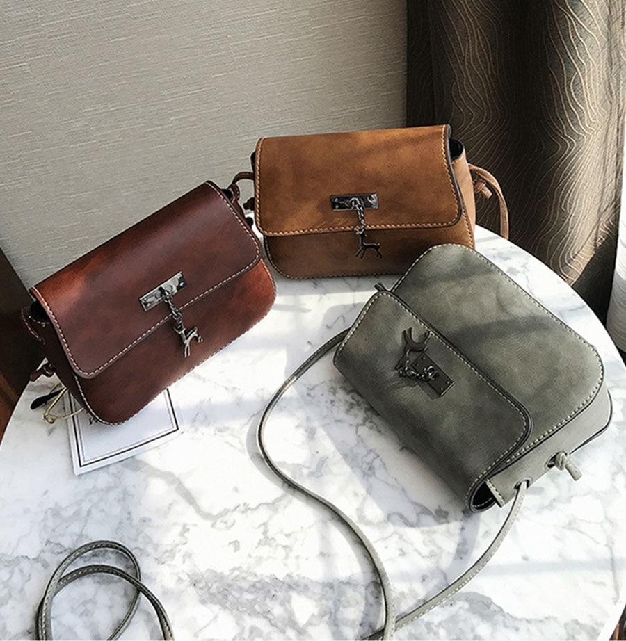 Doe - Matte Cross Body Messenger Handbag