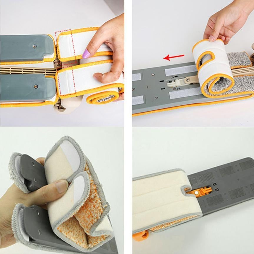 Double Sided Mop Two Piece Extra Pads PeekWise