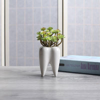 Thumbnail for Tooth Ceramic Flower Pot PeekWise