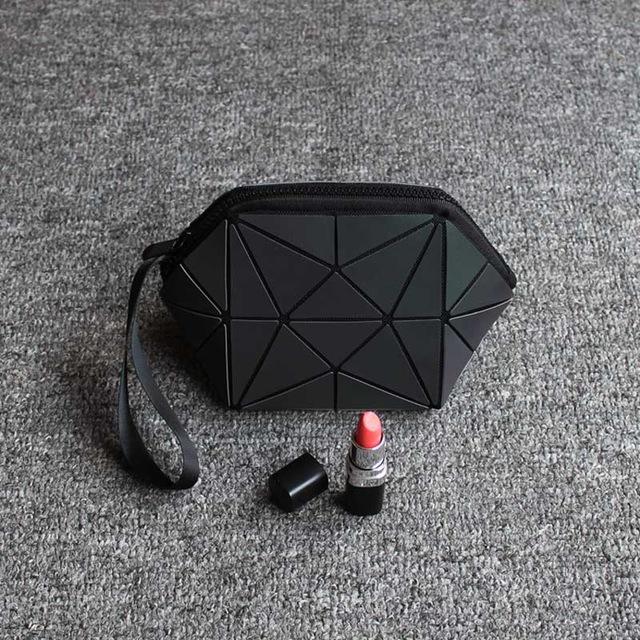 Luminous Geometric Folding Cosmetic Make Bag PeekWise