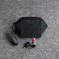 Thumbnail for Luminous Geometric Folding Cosmetic Make Bag PeekWise