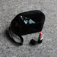 Thumbnail for Luminous Geometric Folding Cosmetic Make Bag PeekWise