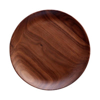 Thumbnail for Hand-Made Round Natural Wooden Plates