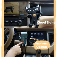 Thumbnail for Universal Cat Air Vent Car Phone Holder PeekWise