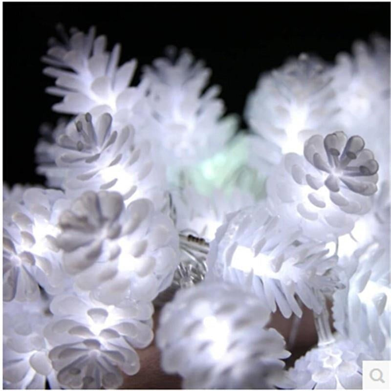 Pine Cone LED Christmas Lights PeekWise