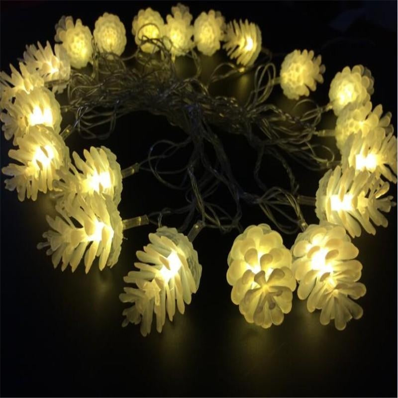 Pine Cone LED Christmas Lights PeekWise