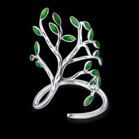 Thumbnail for Stunning Sterling Silver Ornate Tree Ring PeekWise