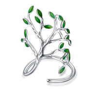 Thumbnail for Stunning Sterling Silver Ornate Tree Ring PeekWise