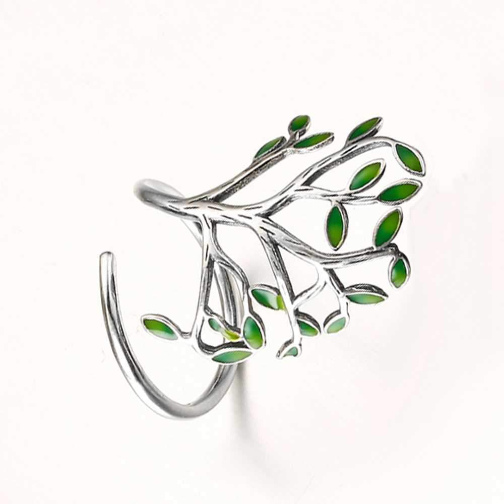 Stunning Sterling Silver Ornate Tree Ring PeekWise