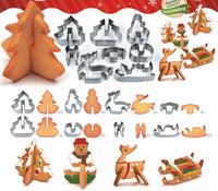 Thumbnail for 3D Christmas Gingerbread & Cookie Cutters