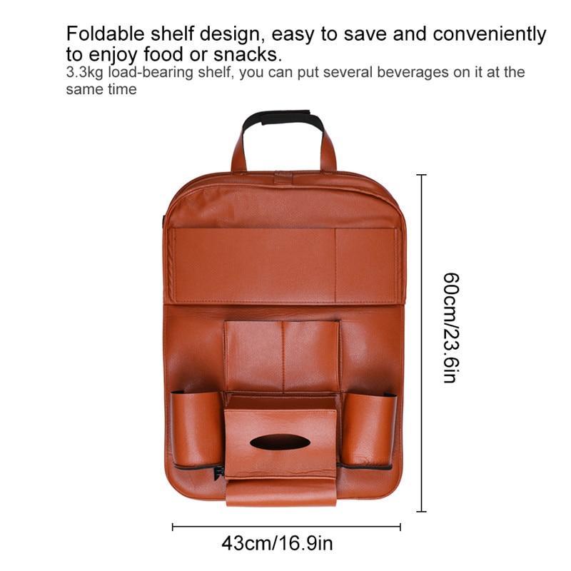 Car Back Seat Organizer