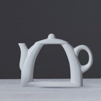 Tea-Shaped Ceramic Vase PeekWise