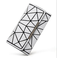 Thumbnail for Geometric Luminous Effect Clutch Bag PeekWise