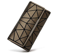 Thumbnail for Geometric Luminous Effect Clutch Bag PeekWise