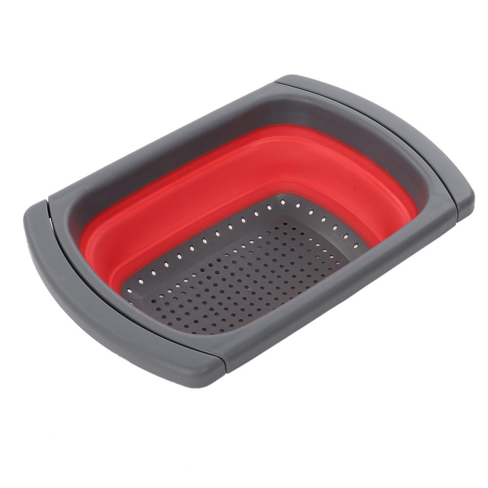 Collapsible Extendable Silicone Strainer PeekWise