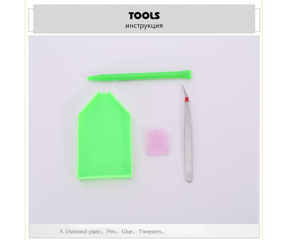 Color Bleed Rose - GemPaint™ Kit