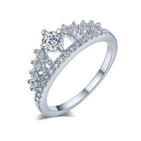 Thumbnail for Princess Crown Crystal Ring