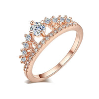 Thumbnail for Princess Crown Crystal Ring