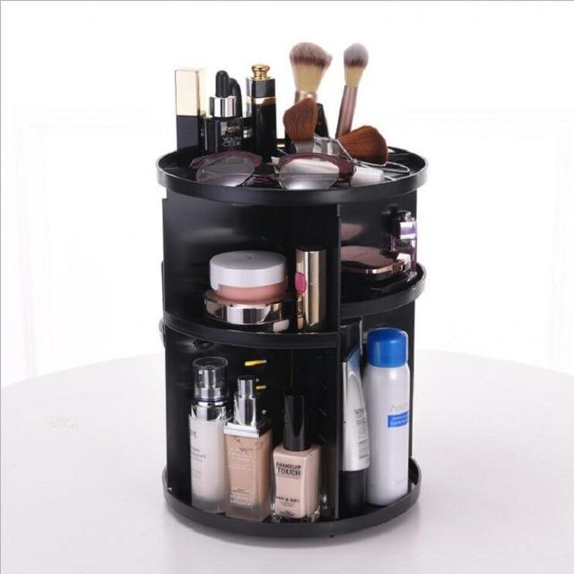 -Degree Rotating Makeup Organizer PeekWise