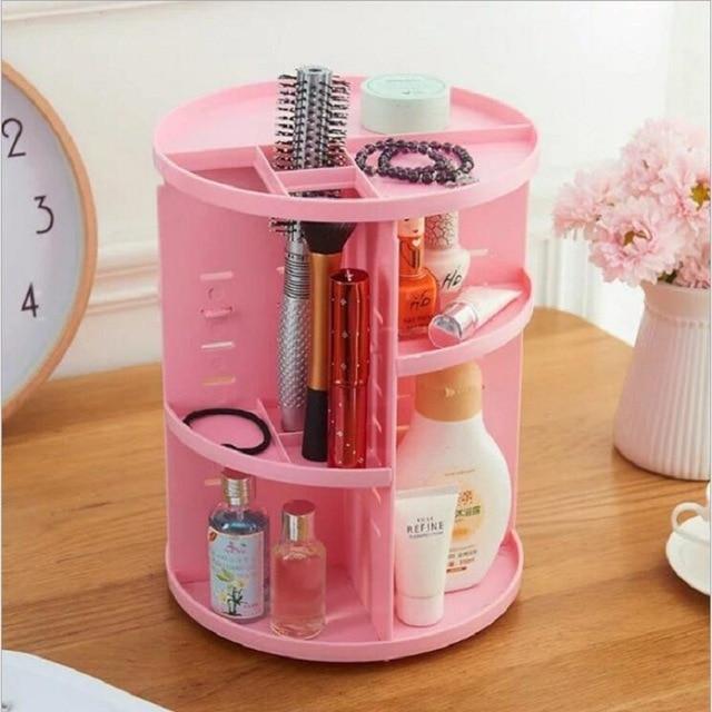 -Degree Rotating Makeup Organizer PeekWise