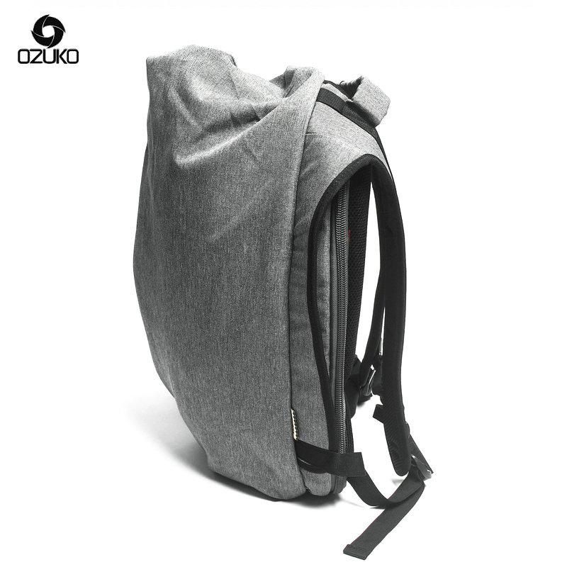 USB Designer Backpack Men PeekWise