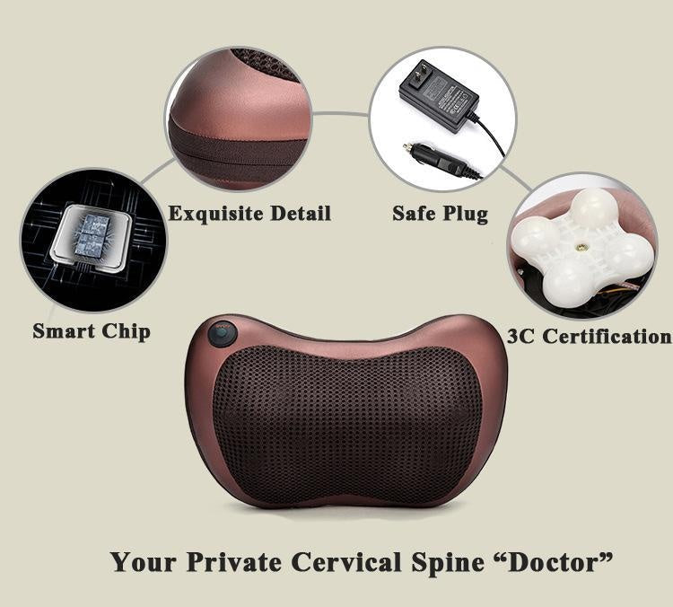 Electric Infrared Shiatsu Massager PeekWise