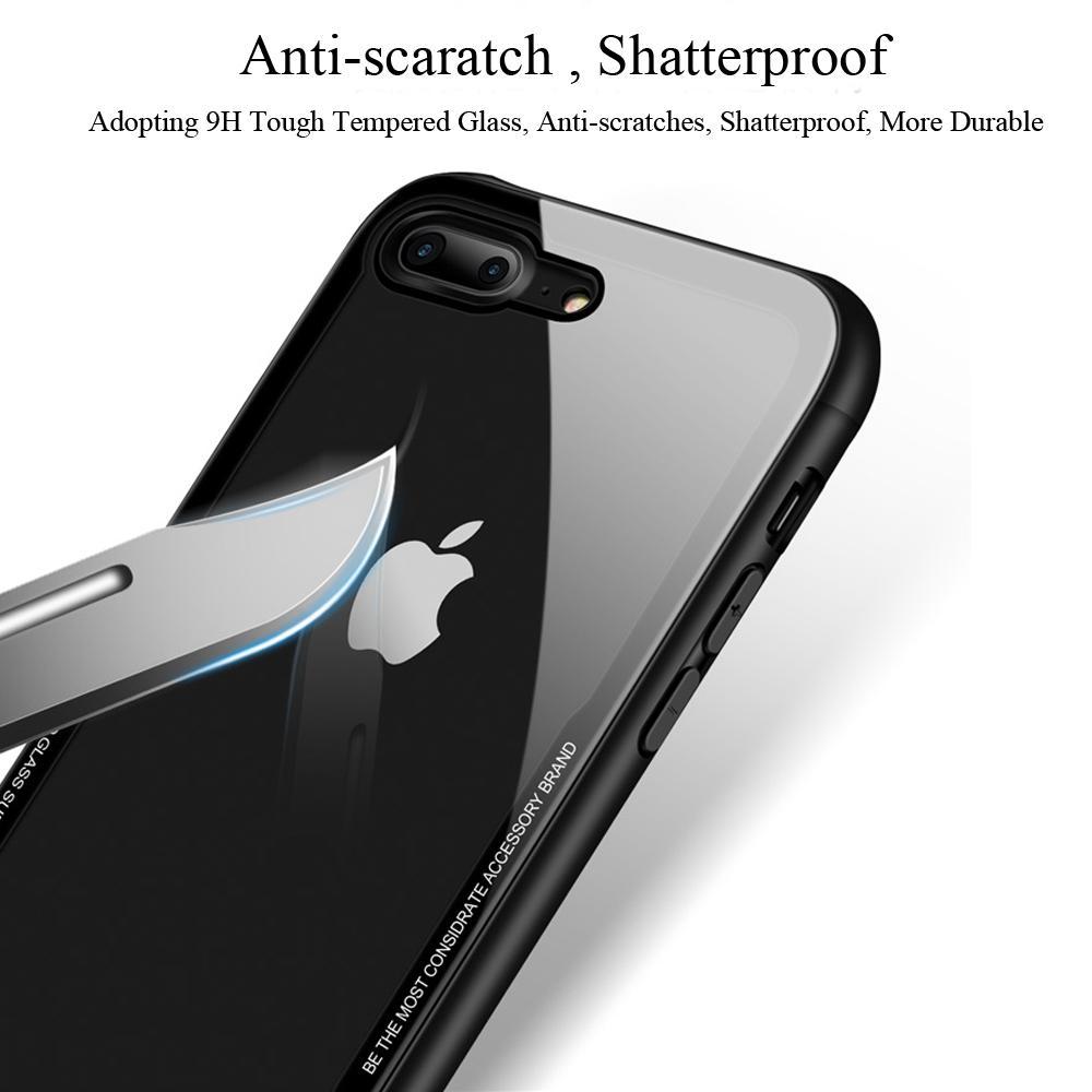 Tempered Glass iPhone Case