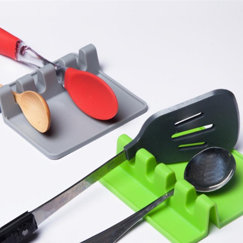 Silicone Spoon Rest Utensil Holder