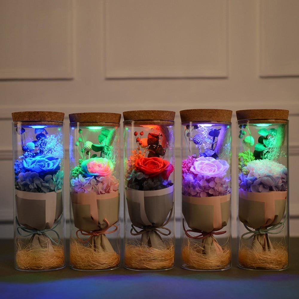 Rose Lamp with Remote Control