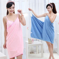 Thumbnail for Alba - After Shower Wrap Towel Dress