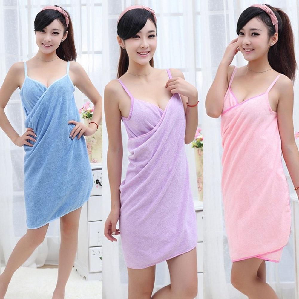 Alba - After Shower Wrap Towel Dress