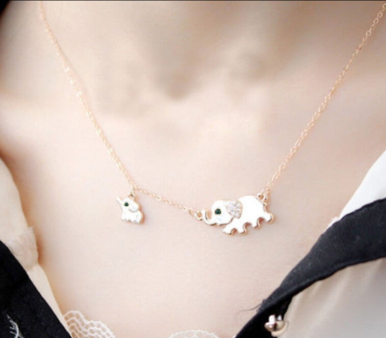 Uber-Cute Elephant Necklaces - Free Shipping
