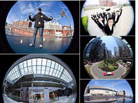 Thumbnail for -in- Universal Mobile Phone Lens Fisheye Fish Eye Wide Angle Macro PeekWise