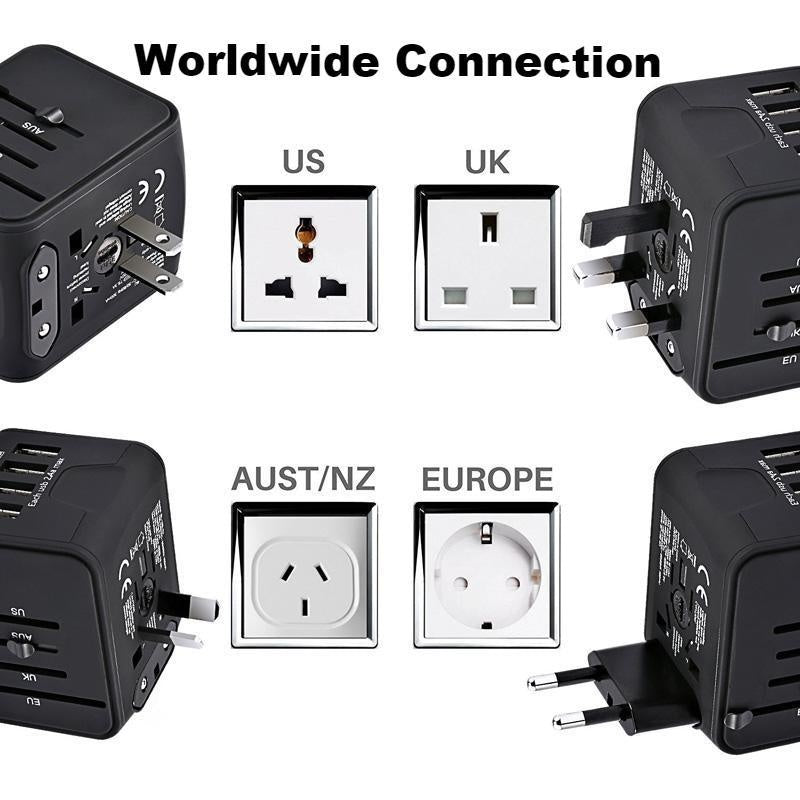 Universal All-In-One Travel Adapter PeekWise