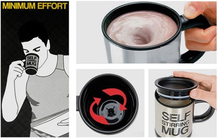 Self Stirring Electric Coffee Tea Mug PeekWise