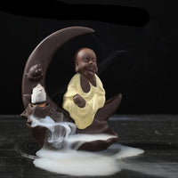 Thumbnail for Monk On The Moon Incense Holder