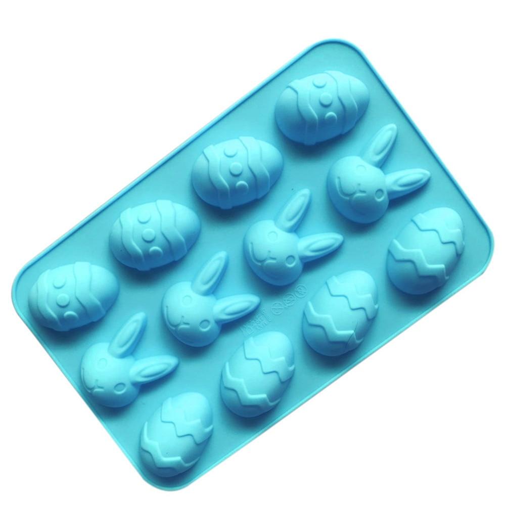 Silicone Cake Mold - Eggs, Rabbit