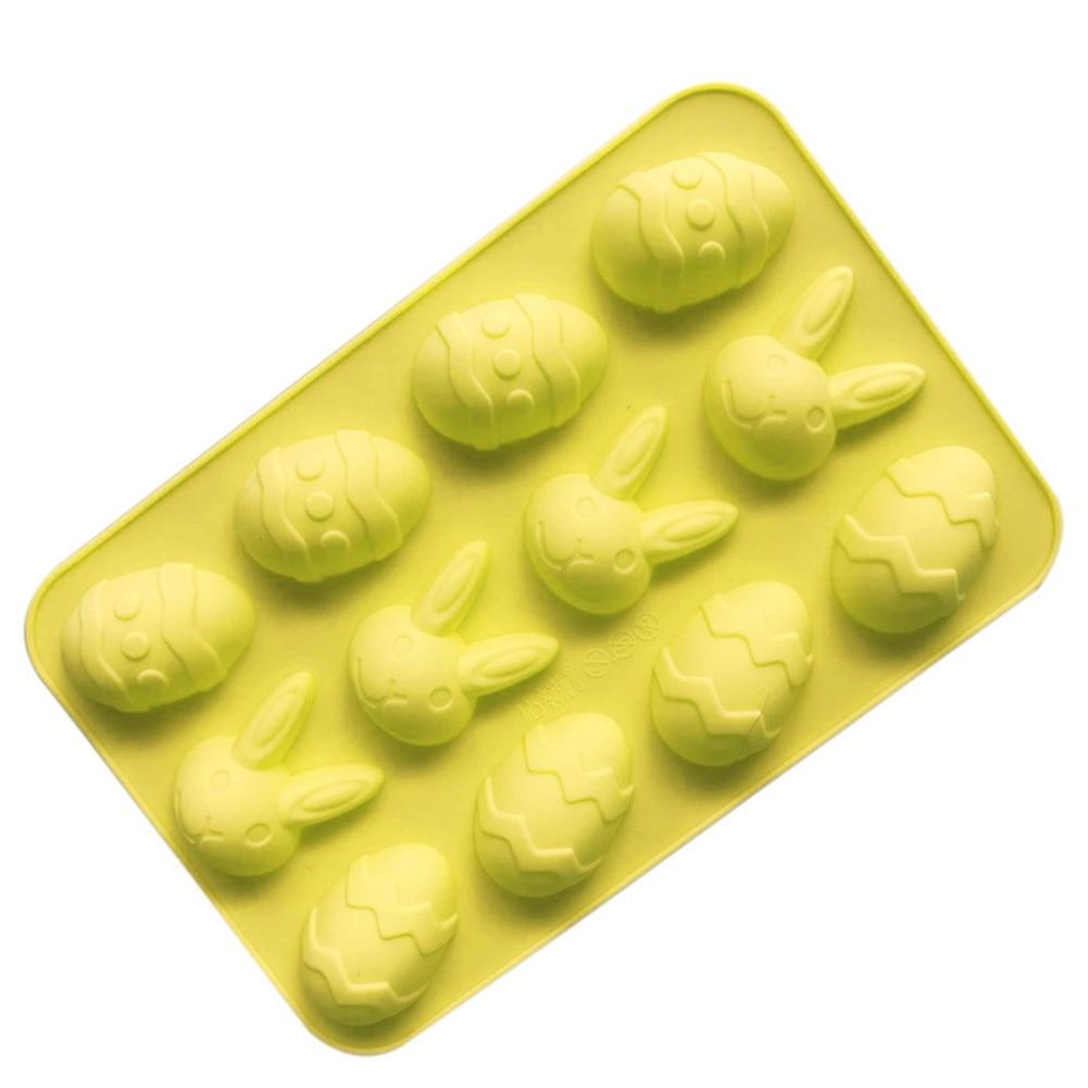 Silicone Cake Mold - Eggs, Rabbit