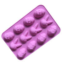 Thumbnail for Silicone Cake Mold - Eggs, Rabbit